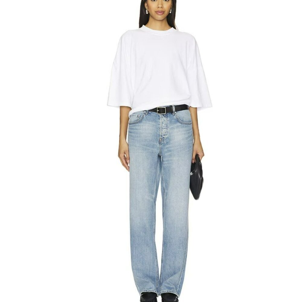 Grlfrnd Bella Boyfriend Denim Jeans Size 29 Straight Leg NWT